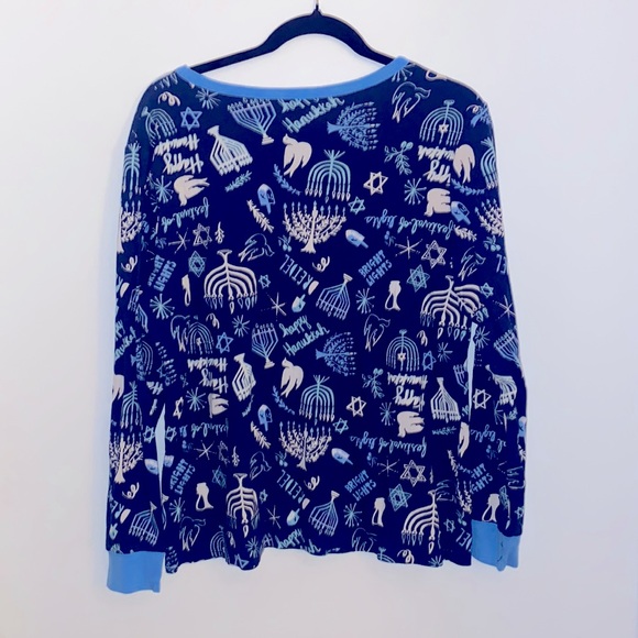 Target Women’s Hanukkah Print Themed Pajamas Pjs - Picture 6 of 9